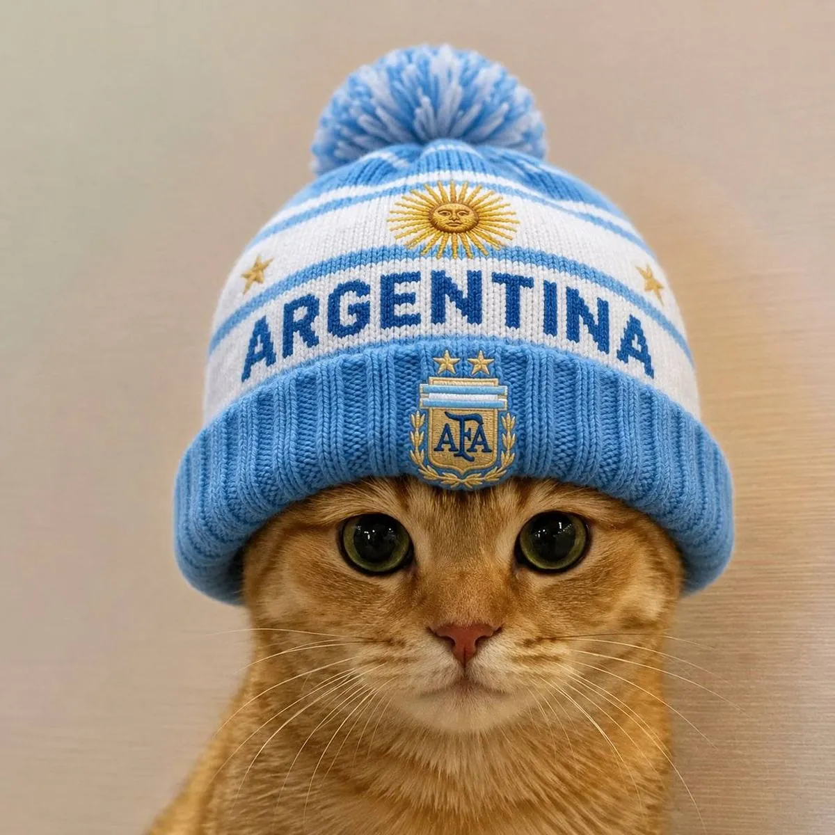 catwifhat meme — argentina cat
