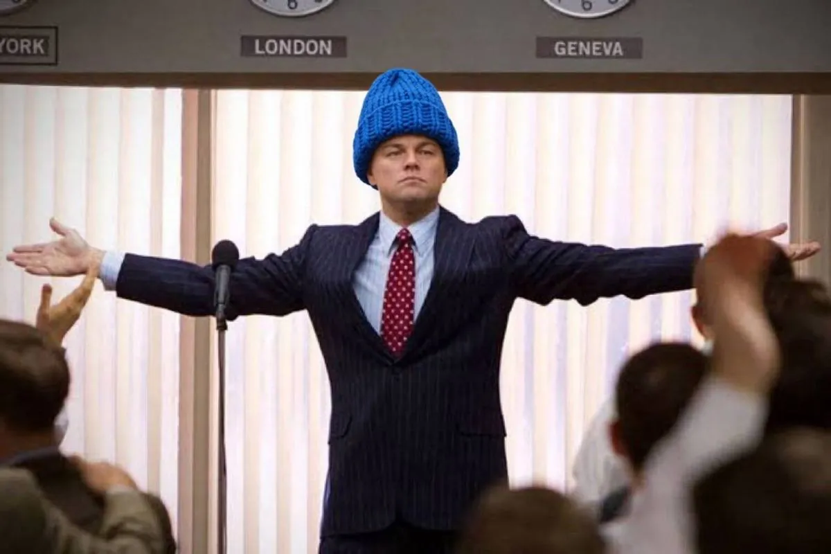 catwifhat meme — cat of wallstreet