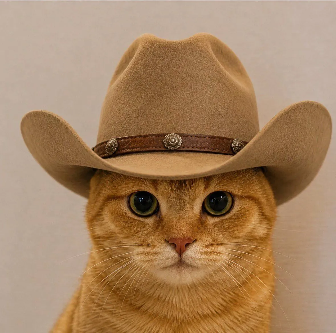 catwifhat meme — cowboy cat