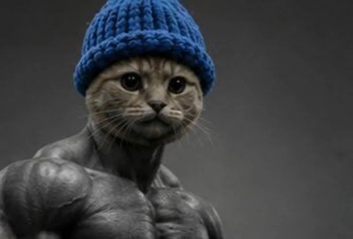 catwifhat meme — giga cat