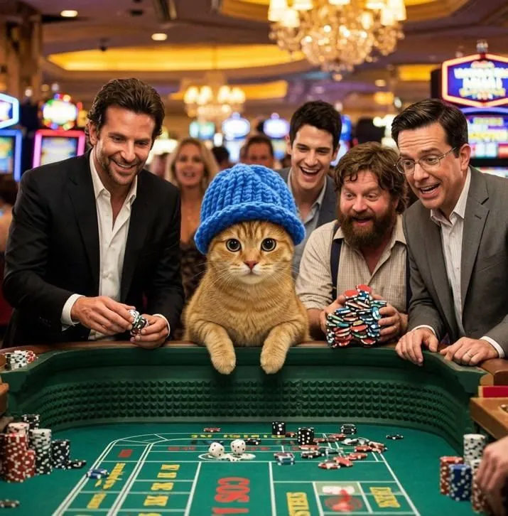 catwifhat meme — hangover cat