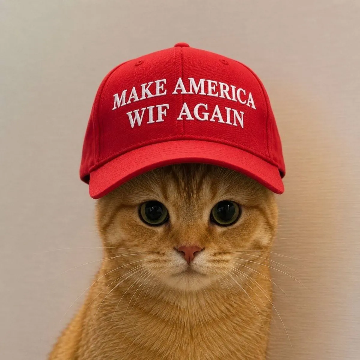 catwifhat meme — maga cat