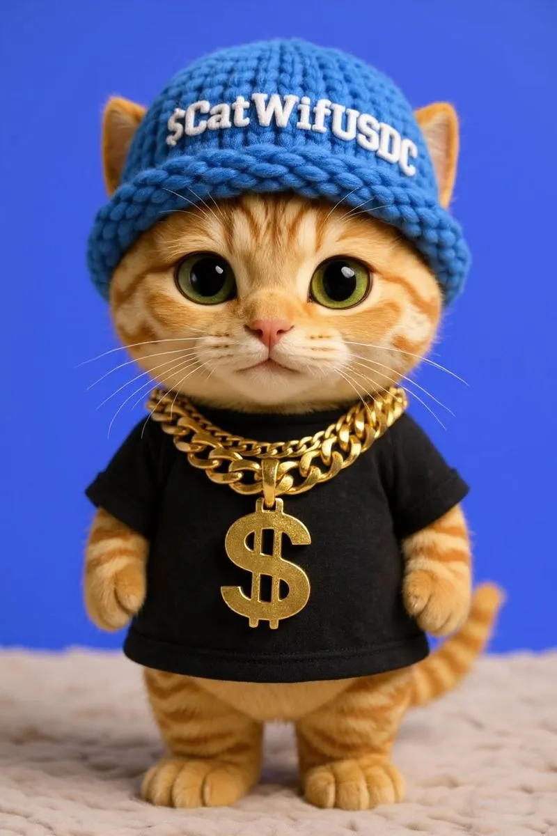 catwifhat meme — mini cat